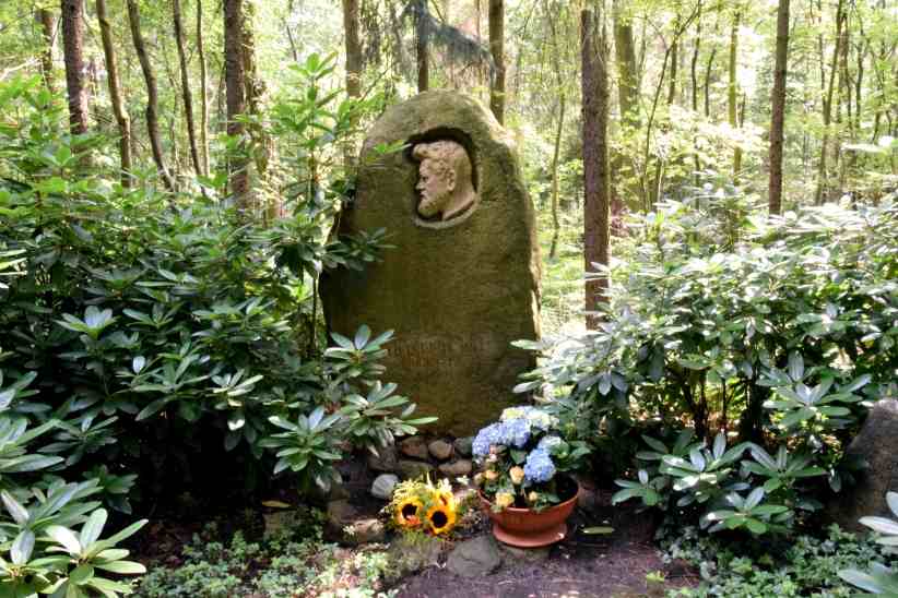 Grabsttte von Heinrich Zille auf dem Sdwestkirchhof Stahnsdorf.