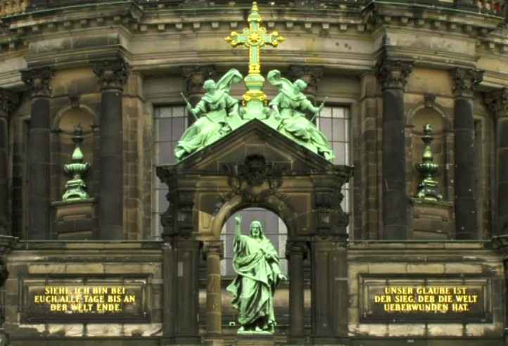 Christus als Salvatur mundi - Erlöser der Welt - Berliner Dom.