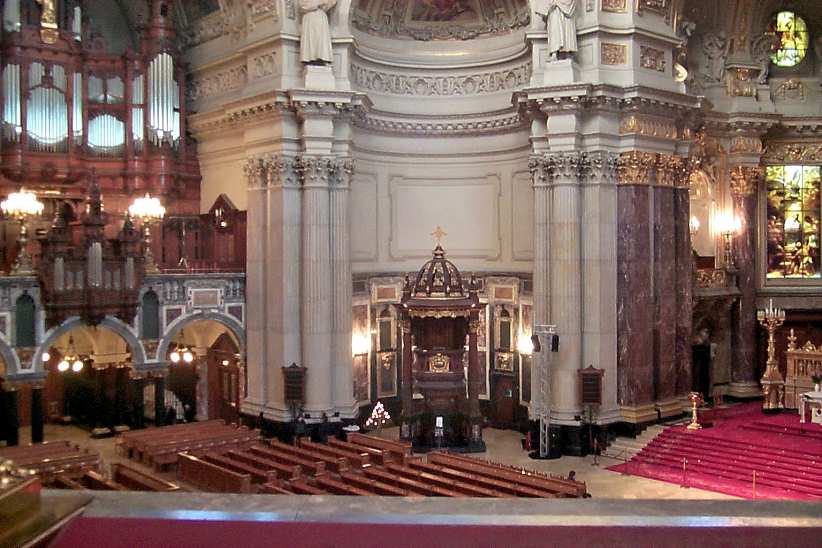 Im Berliner Dom.