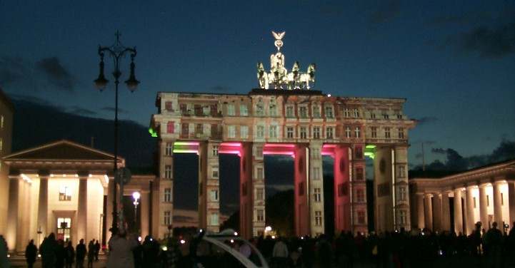 Festival of Lights am Brandenburger Tor - 2012