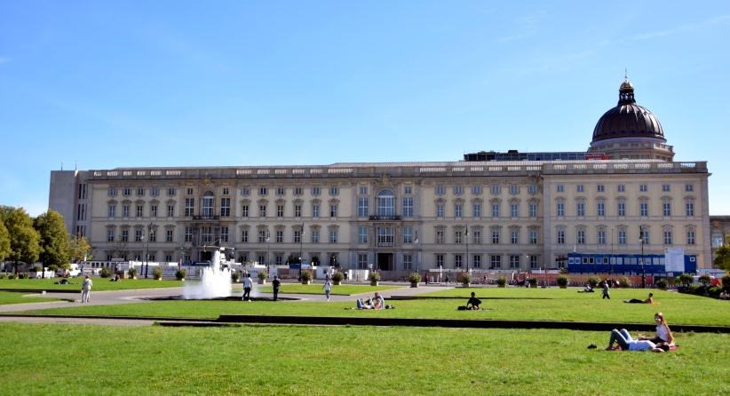 Humboldt Forum, Neubau Berliner Stadtschloss - Sept. 2020. 