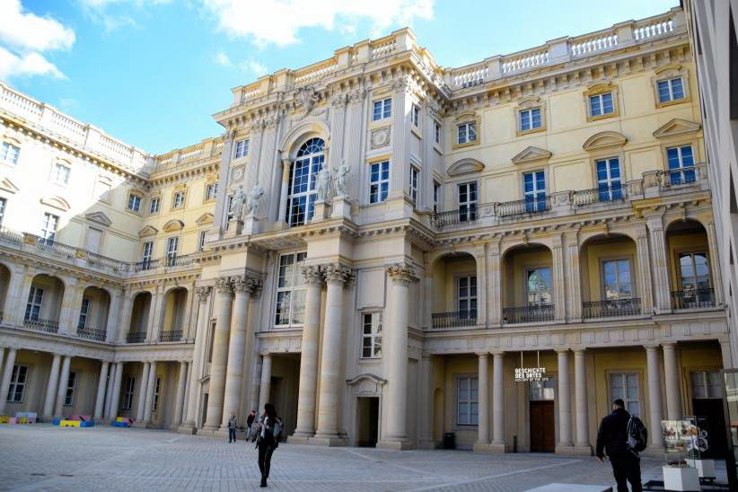 Schlterhof im Humboldt Forum - Berliner Schloss.