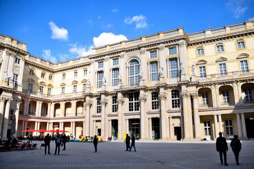 Im Schlterhof - Humboldt Forum - Berliner Schloss.