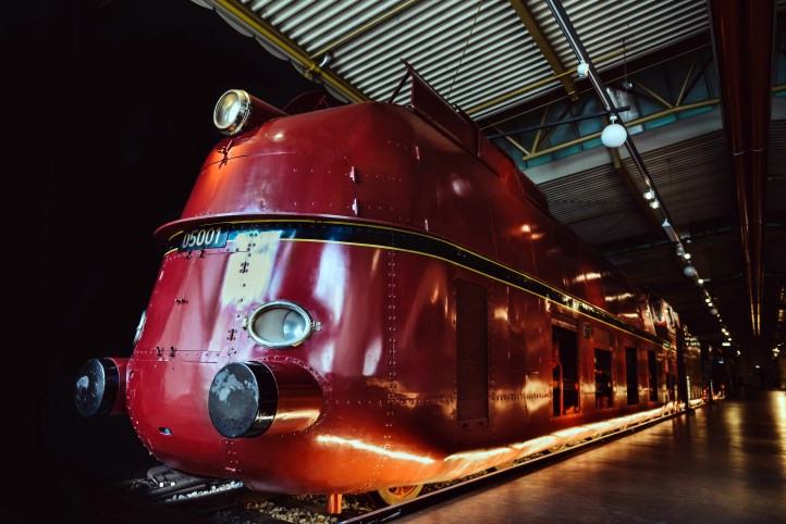 Weltrekord Borsig-Lokomotive, Baureihe 05, im DB Museum Nrnberg.