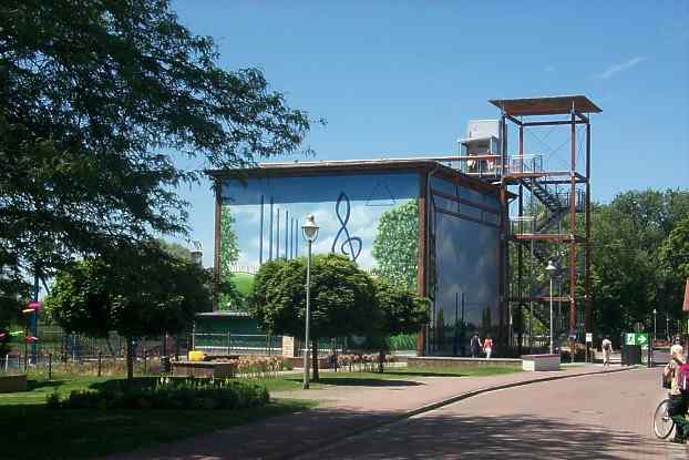 Aussichtsplattform auf dem Pumpwasserwerk in Premnitz