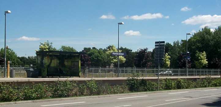 Kleinbahnhof Premnitz Zentrum an der Havel