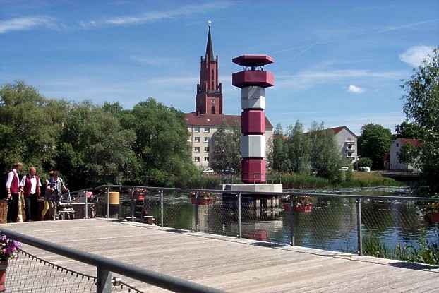 Leuchtturm am BUGA Gelnde Optikpark in Rathenow