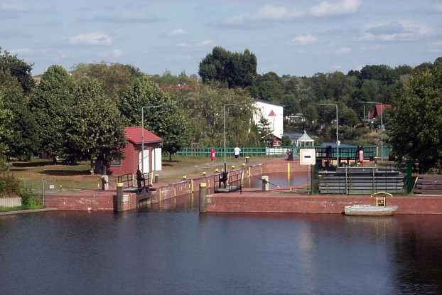 Stadtschleuse Finowkanal Eberswalde