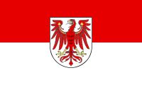 Flagge Bundesland Brandenburg