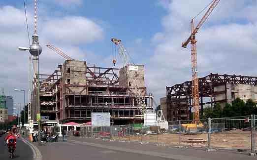 Palast der Republik - Abriss - Foto Mai 2008