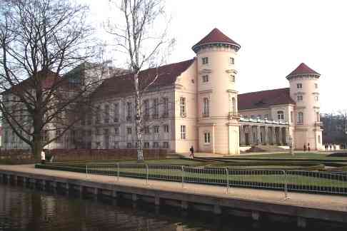 Schloss Rheinsberg - Ansicht vom Kavalierhaus