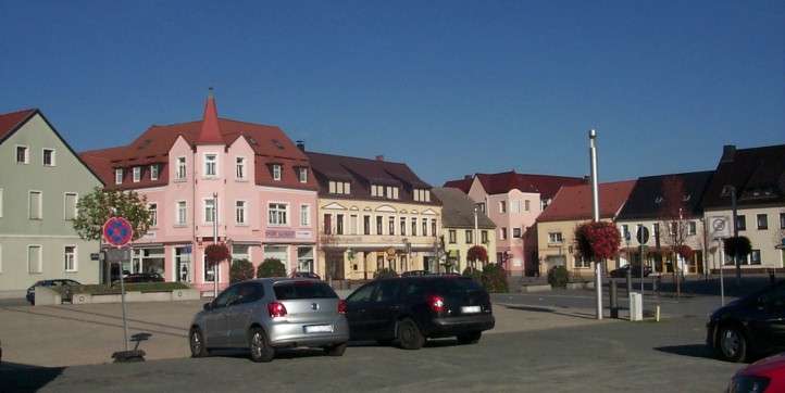 Der neue Marktplatz von Elsterwerda