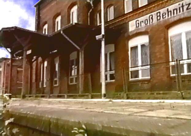 Borsig Bahnhof Gro Behnitz bei Nauen - Fremdbild aus Video