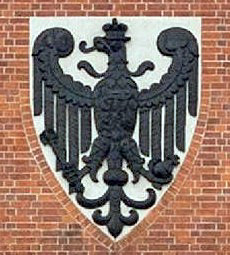 Schwarzer Preuischer Adler am Kaiser Wilhelm Turm - Berlin-Wannsee.