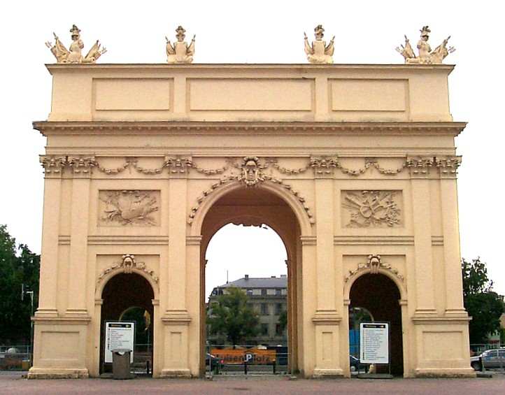 Brandenburger Tor - Stadtseite - in Potsdam