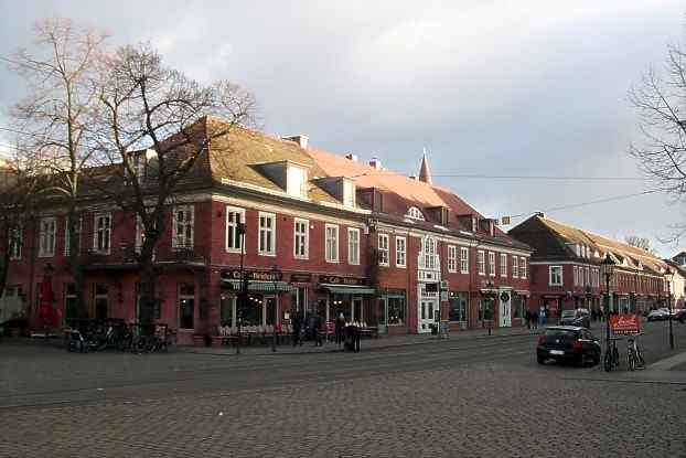 Holländische Viertel - Häuser am Nauener Tor.