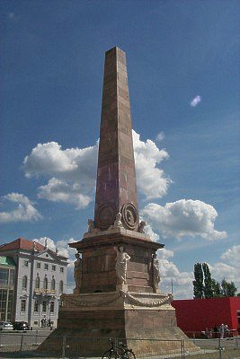 Obelisk auf dem Alten Markt in Potsdam