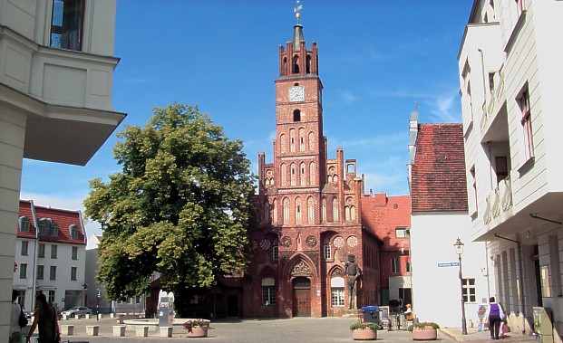 Rathaus in der Altstadt Brandenburg