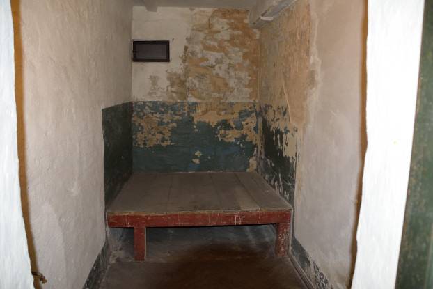 Eine der Zellen im KGB Gefängnis Leistikowstr. - Potsdam