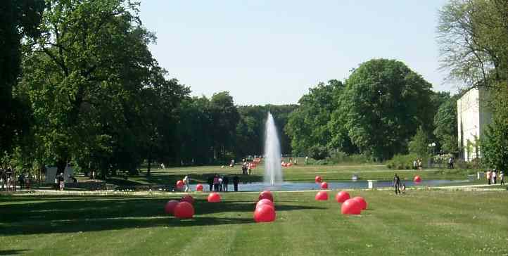 Schlosspark im Mai 2009, zur Landesgartenschau