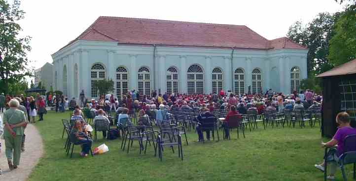 Orangerie im Oranienburger Schlossgarten zur Landesgartenschau 2009