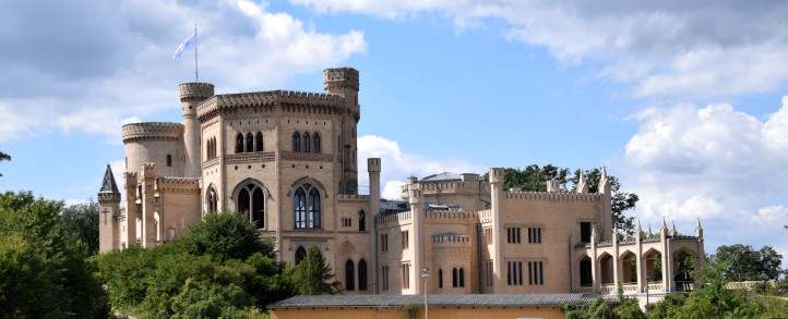 Schloss Babelsberg nach der Sanierung August 2016.