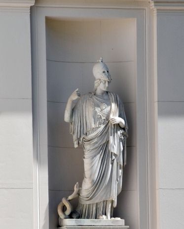Athene, Statue der Gttin der Weisheit