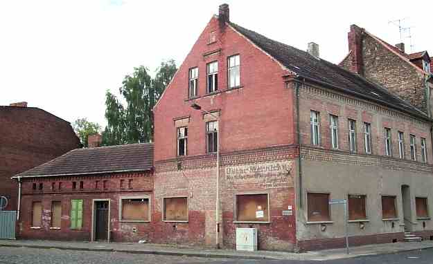 Verfallene Huser in der Altstadt