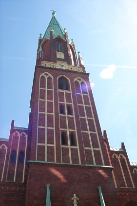 Kirchturm der ev. Stadtkirche Wittenberge