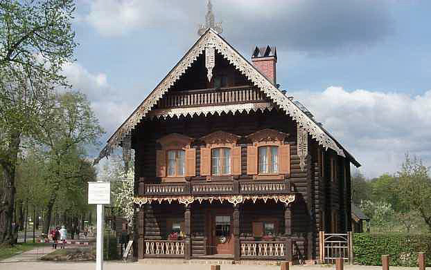 Blockhaus in der Kolonie Alexandrowka