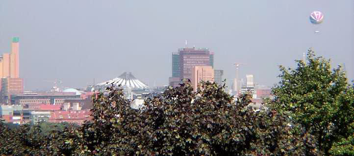 Panorama zum Potsdamer Platz