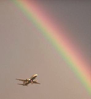 Regenbogen - Zoom aus Foto rechts