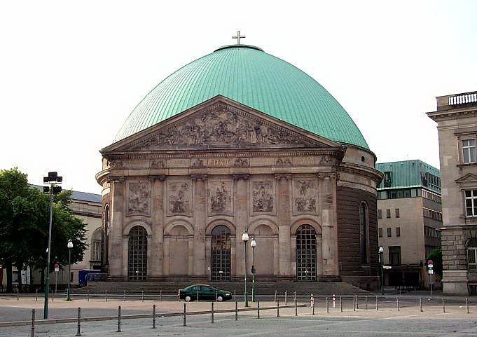 St. Hedwigs Kathedrale in Berlin Mitte.