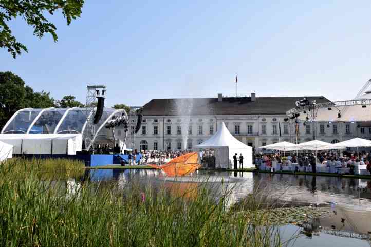 Brgerfest am 9. September 2016 im Schlosspark Bellevue.