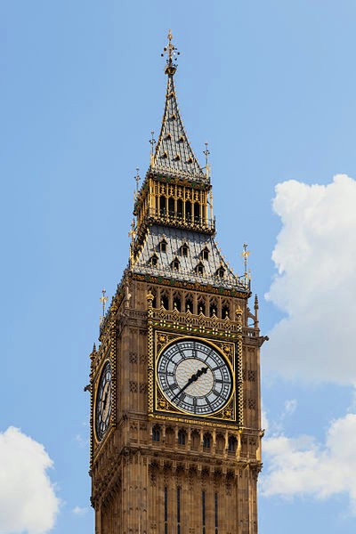 Der Big Ben in London.