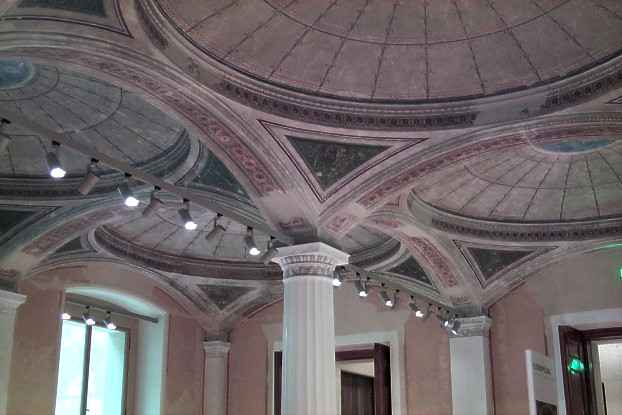 Gewlbe im mittelalterlichen Saal - Neues Museum