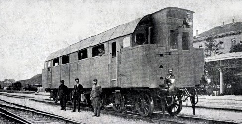 Von der Fa. Borsig Zusammengebaut: Diesel-Klose-Sulzer-Thermolokomotive.