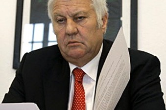 Der Ex-Babcock-Chef Lederer vor Gericht.