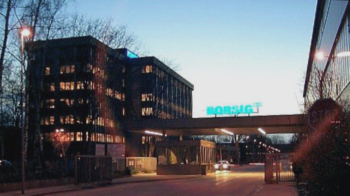 Das Neue Verwaltungsgebude der Borsig GmbH in Tegel, Egellsstr. 21