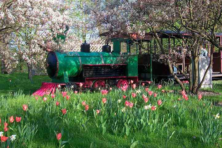 Die Britzer Garten-Eisenbahn.