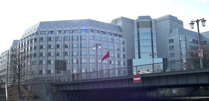 Botschaft der Volksrepublik China in Berlin-Mitte.