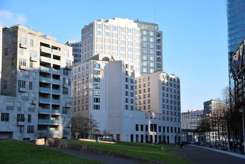 Das Beisheim Center (Hotel) am Potsdamer Platz.