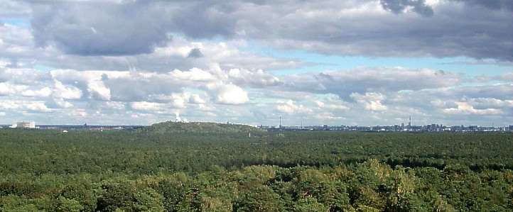 Terrassen Aussicht zum Teufelsberg