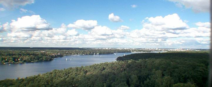 Terrassen Aussicht zur Berliner Innenstadt