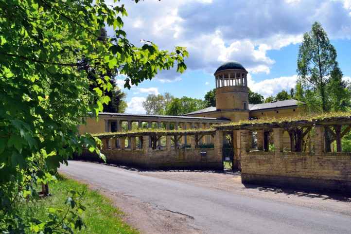 Schloss Lindstedt - Eingang.