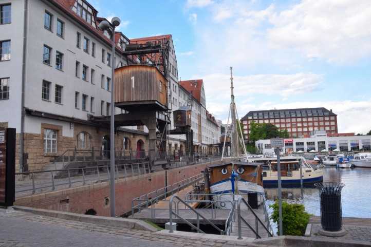 Tempelhofer Hafen.