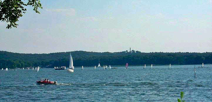 Auf dem Mggelsee in Berlin-Kpenick