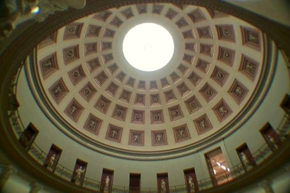 Kuppel der Rotunde im Alten Museum, Berlin