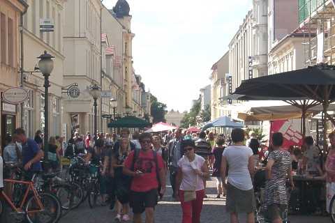 Brandenburger Strae Fugngerzone in Potsdam