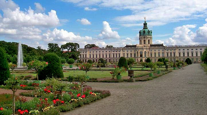 Im Schlosspark Charlottenburg.